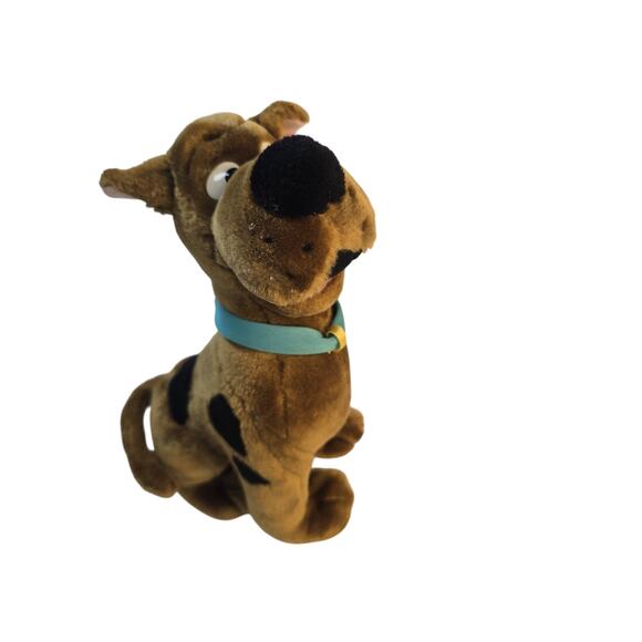 Scooby Doo 11” Plush Toy Sitting Stuffed Animal Felt Collar 1998 Equity - Picture 1 of 8